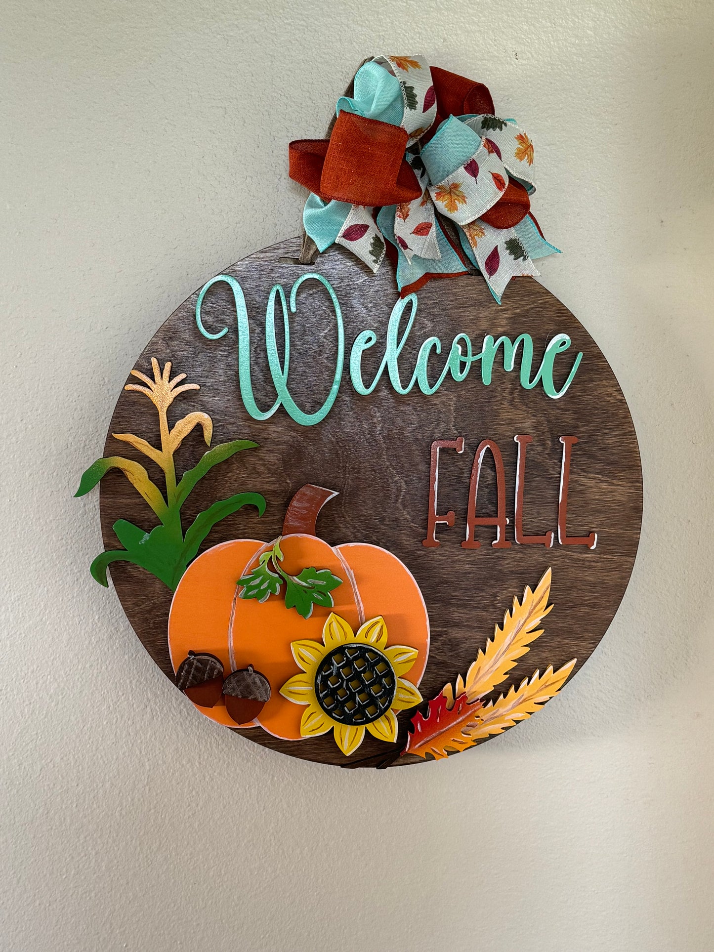 Welcome Fall -Hanger Door/Wall