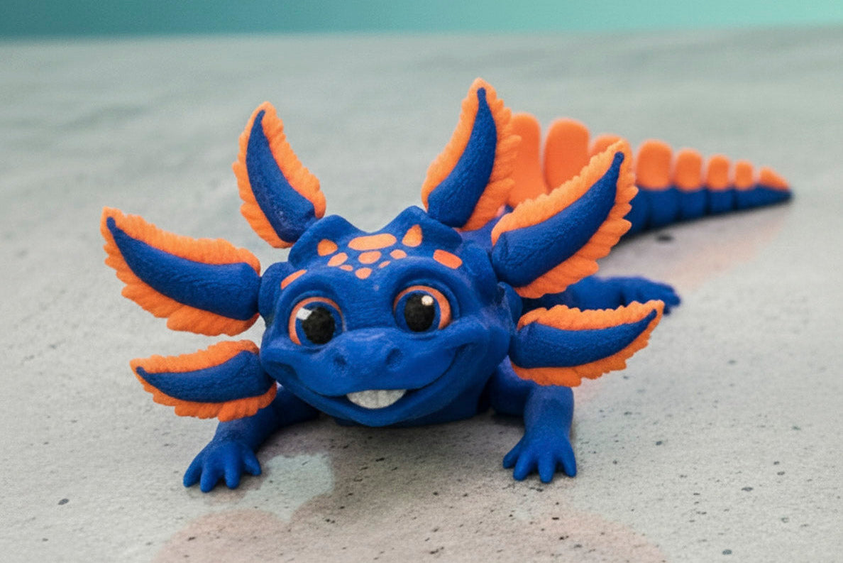 Axolotl Mini 3D printed