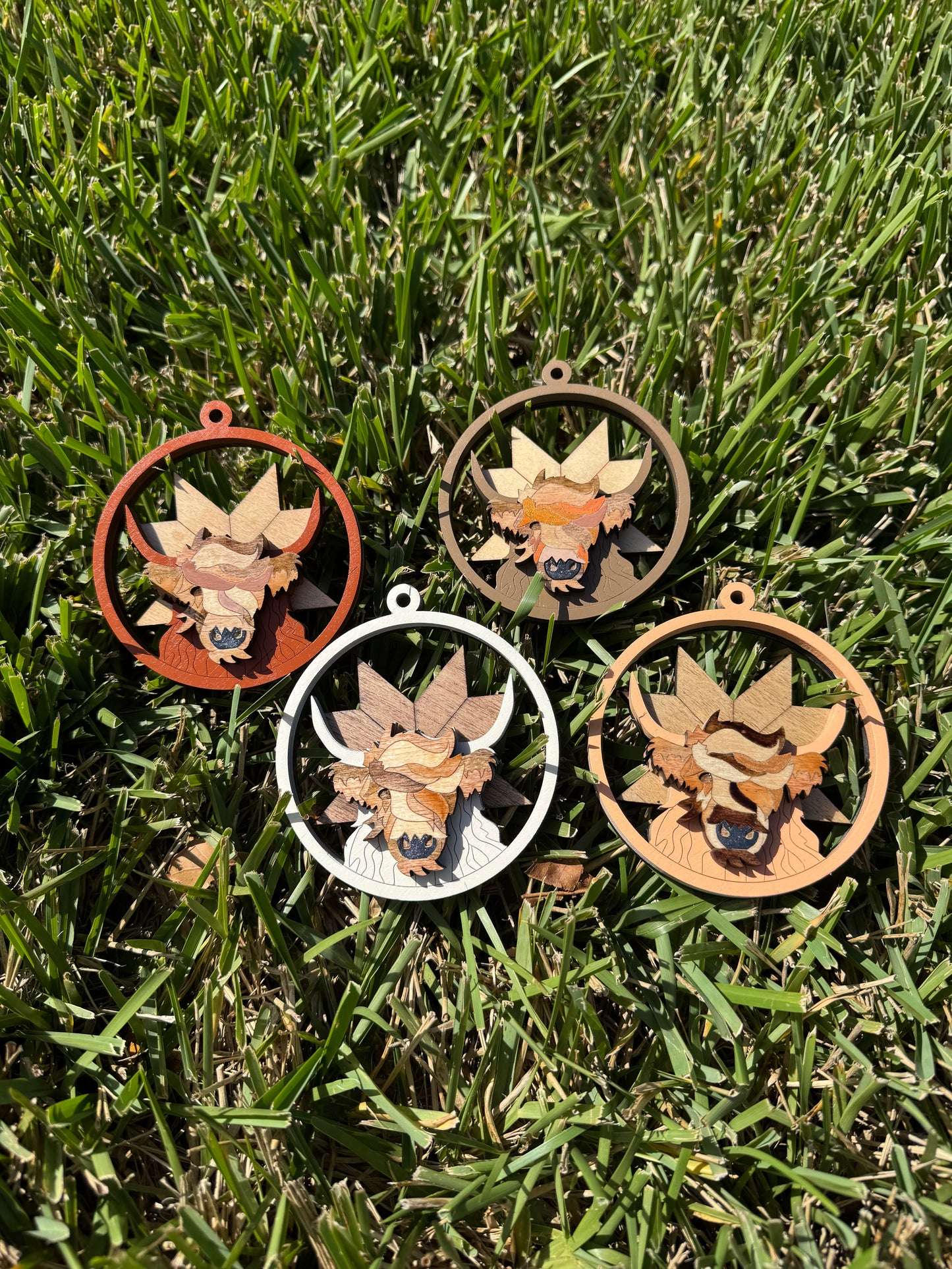 Highland Cow -Ornament
