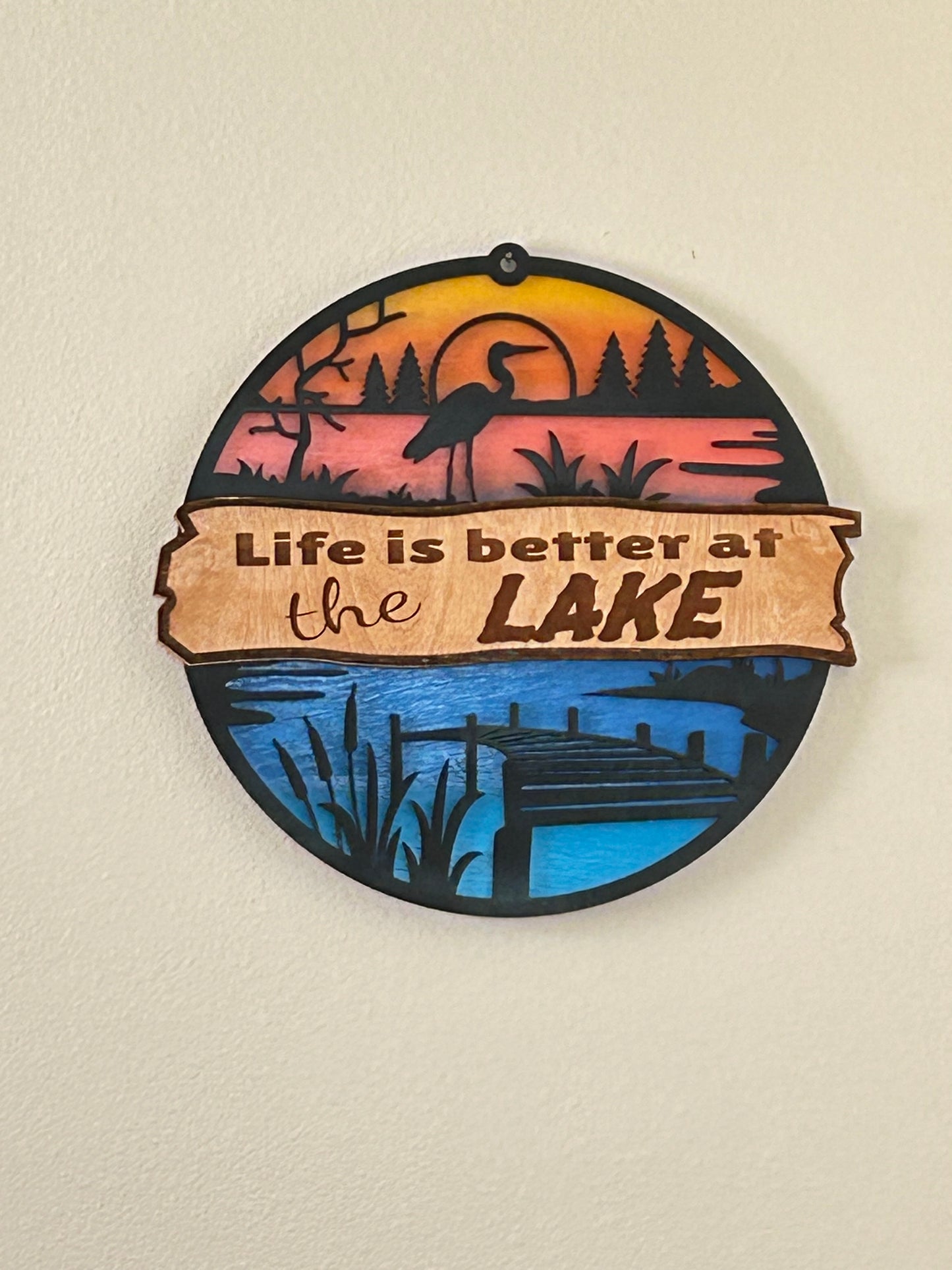 Hanger- Door/Wall -Lake Life