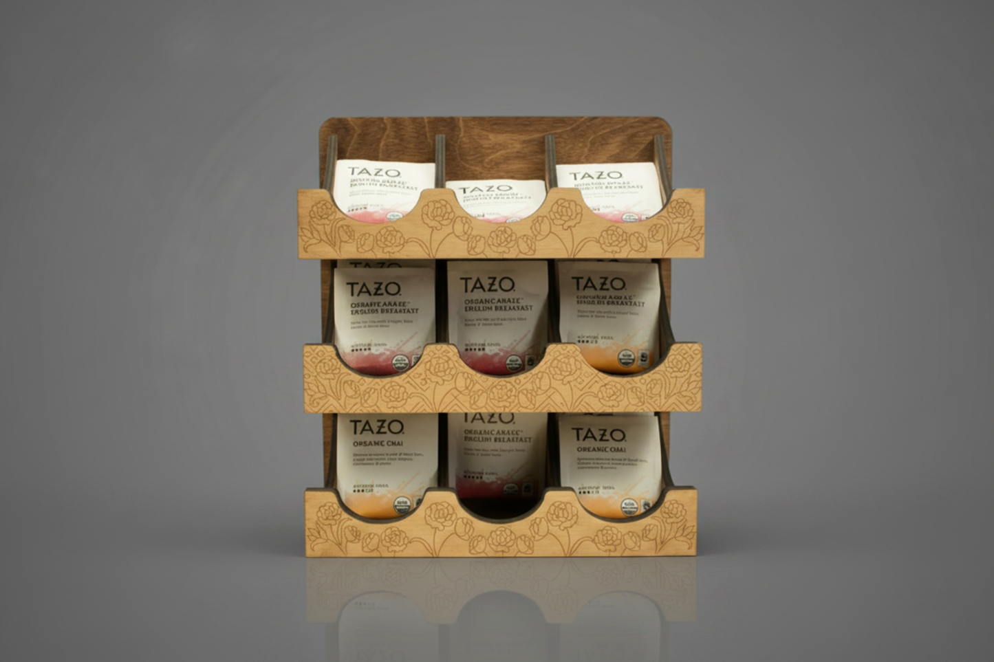 Three-Tier Tea Bag Organizer