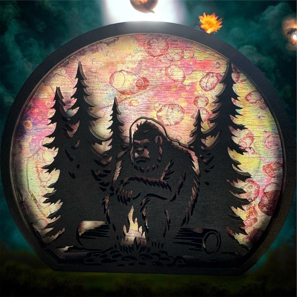 Bigfoot Lighted Shelf Sitter