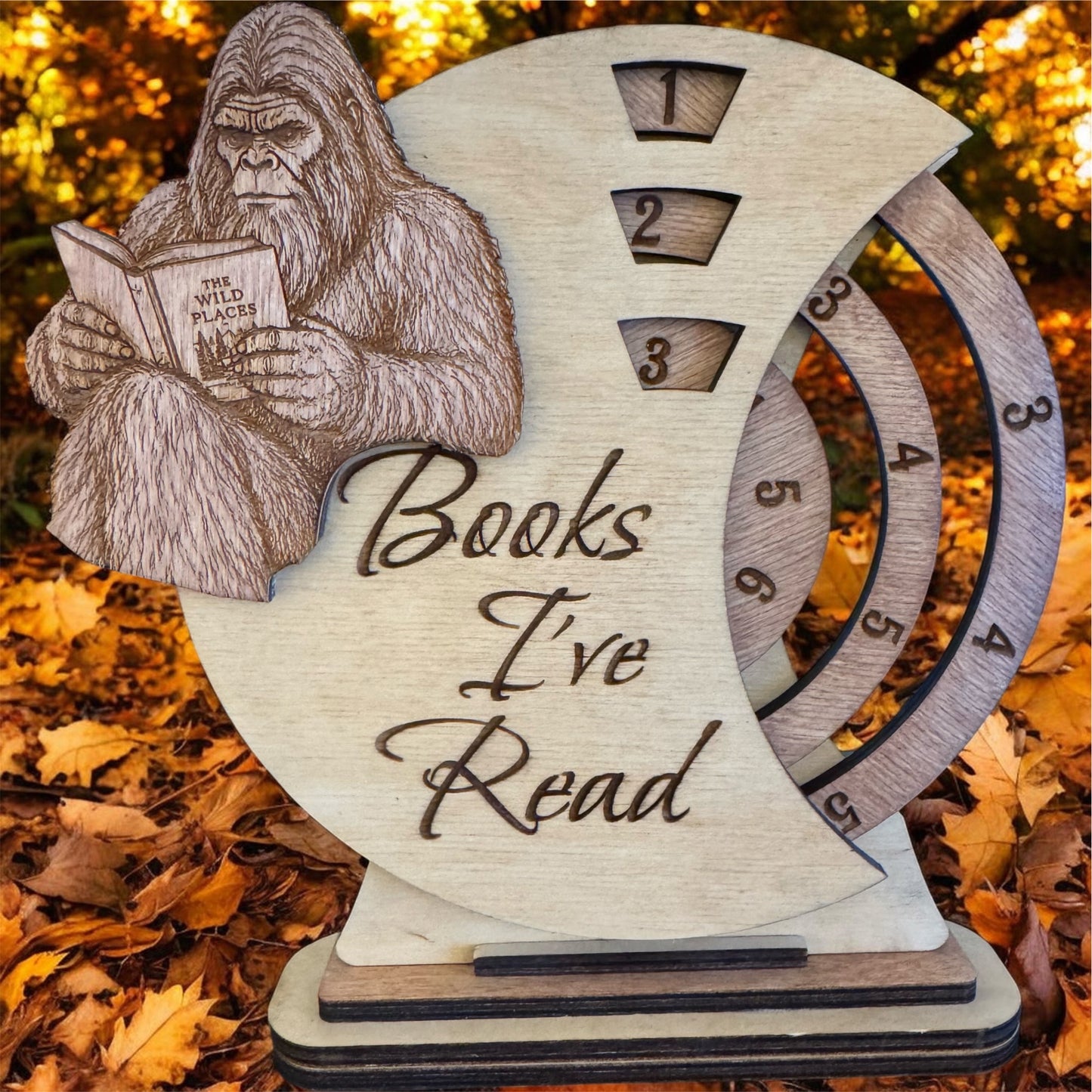 Bigfoot Book Counter
