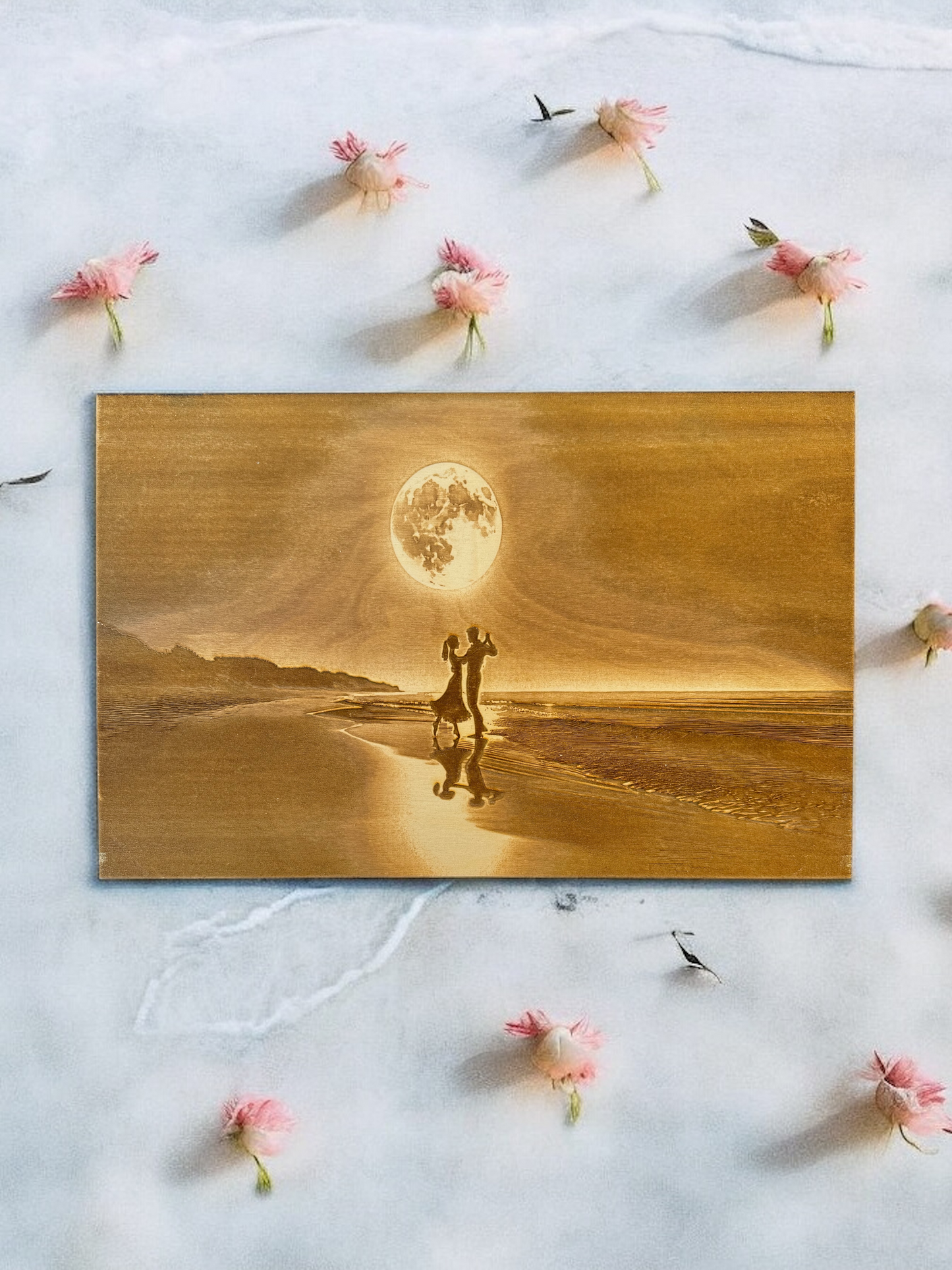 3D Illusion Engraving -Dancing in the Moonlight