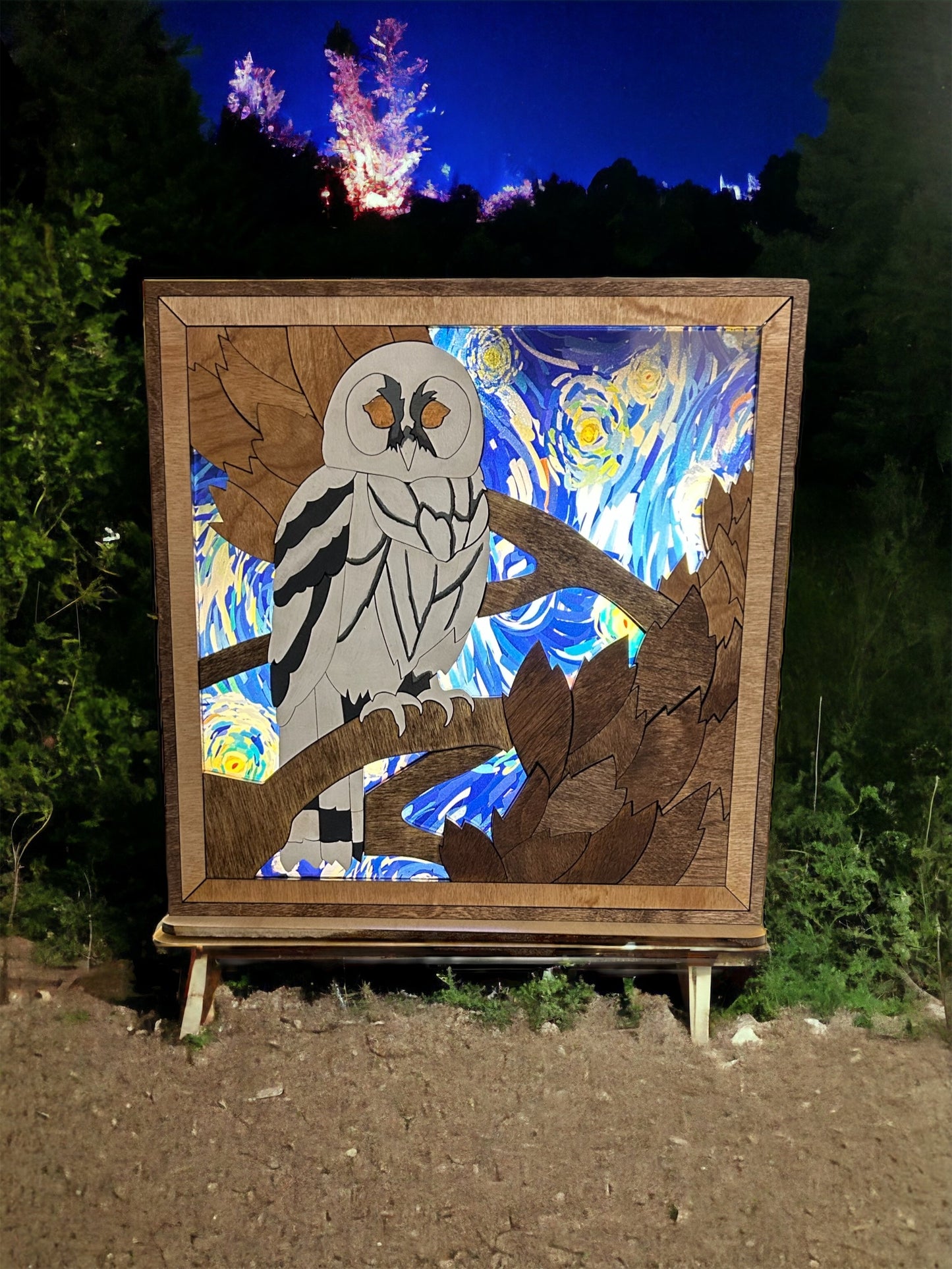 Home Decor/Gift -Owl -Creature of the Night