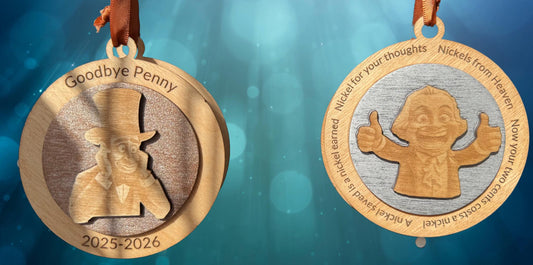 Penny/Nickel Ornament