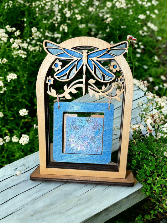 Home Decor/Gift -Dragonfly Photo Frame