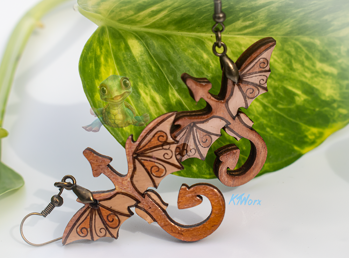 Dragon Earrings