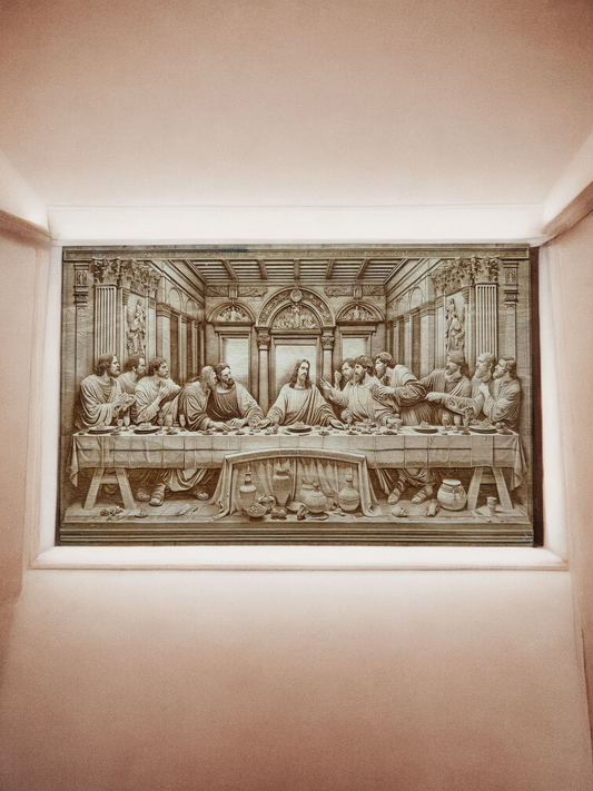 3D Illusion Engraving -The Last Supper