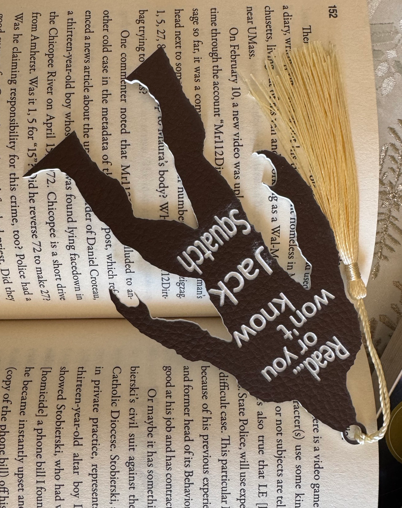 Bigfoot Bookmark