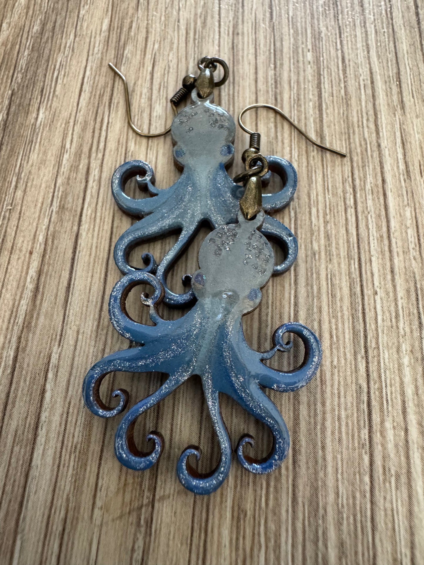 Earrings -Octopus