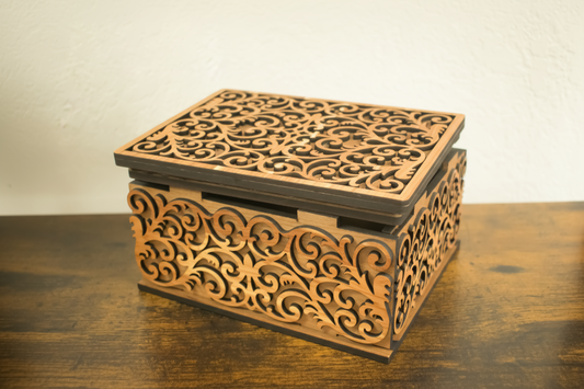 Filigree Treasure Box