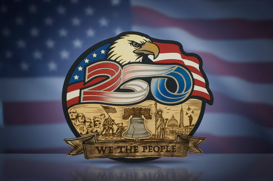 America 250 Door Sign -18"