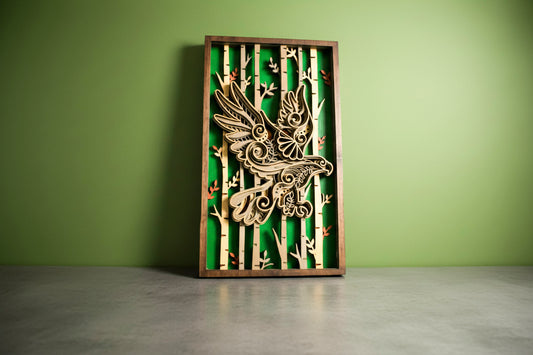 Eagle Multi-Layered Large Art