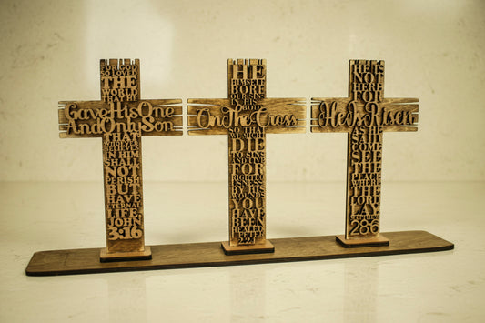 Three-Piece Scription Cross Set
