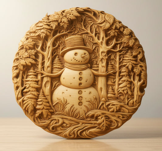 Woodsy Frosty Engraving