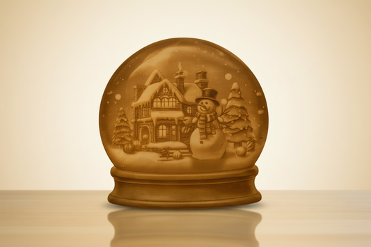 Frosty Snowglobe Engraving
