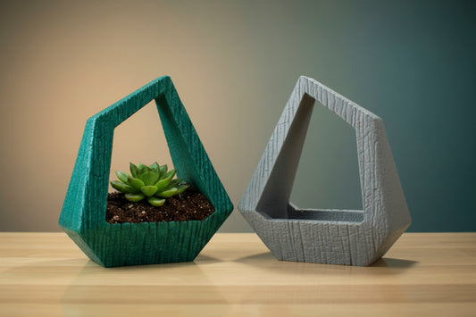 Self-watering Succulent Geometric Planter