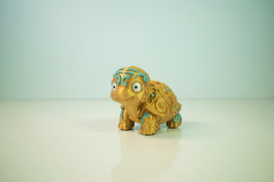 3D Printed Decorative Turtle Figurine