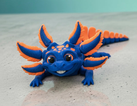 3d printed Axolotl Mini