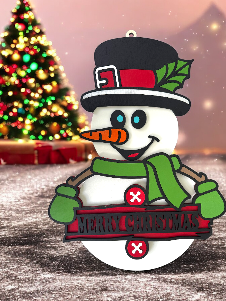 Hanger -Snowman Door/Wall Hanger