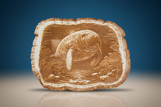 Manatee, Live Edge 3D Illusion