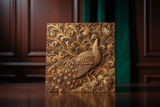 Peacock, Full 3D Illusion