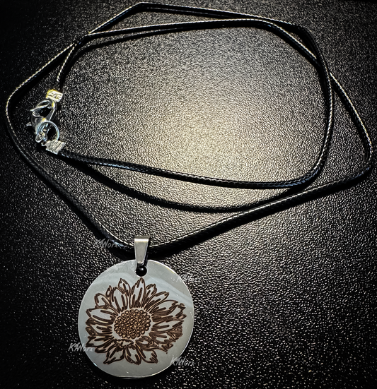 Sunflower Necklace