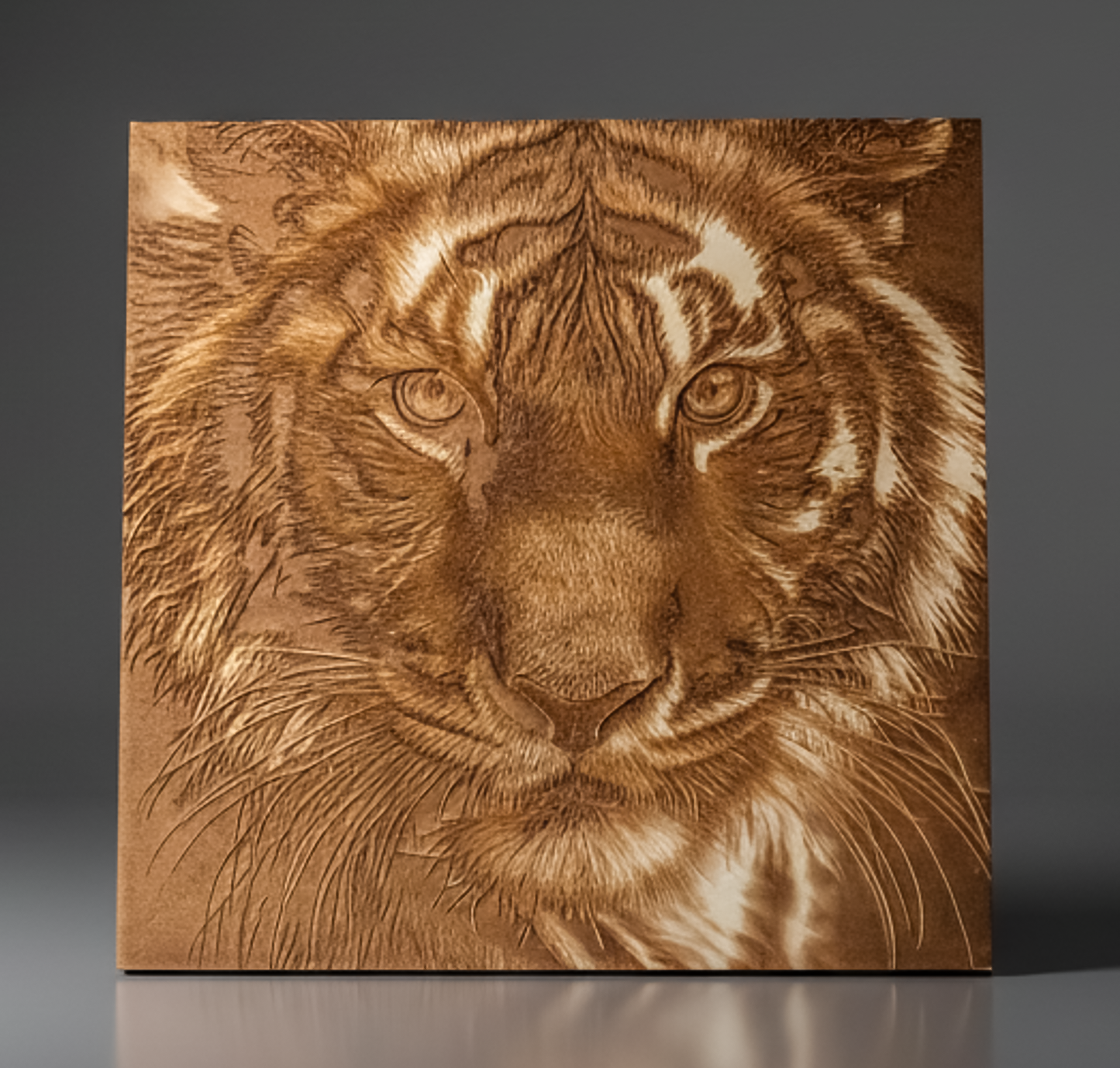 3D Illusion Engraving -Tiger Eye
