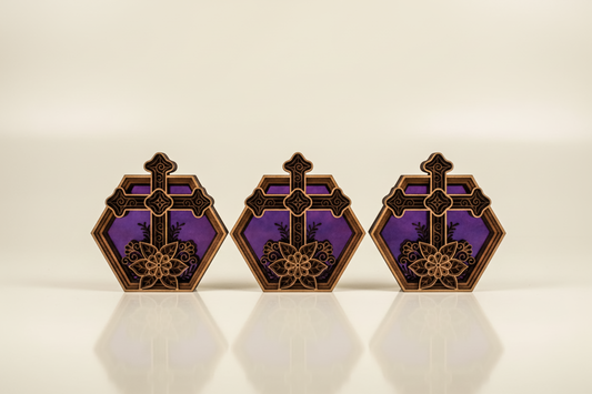 Triple Cross Suncatcher