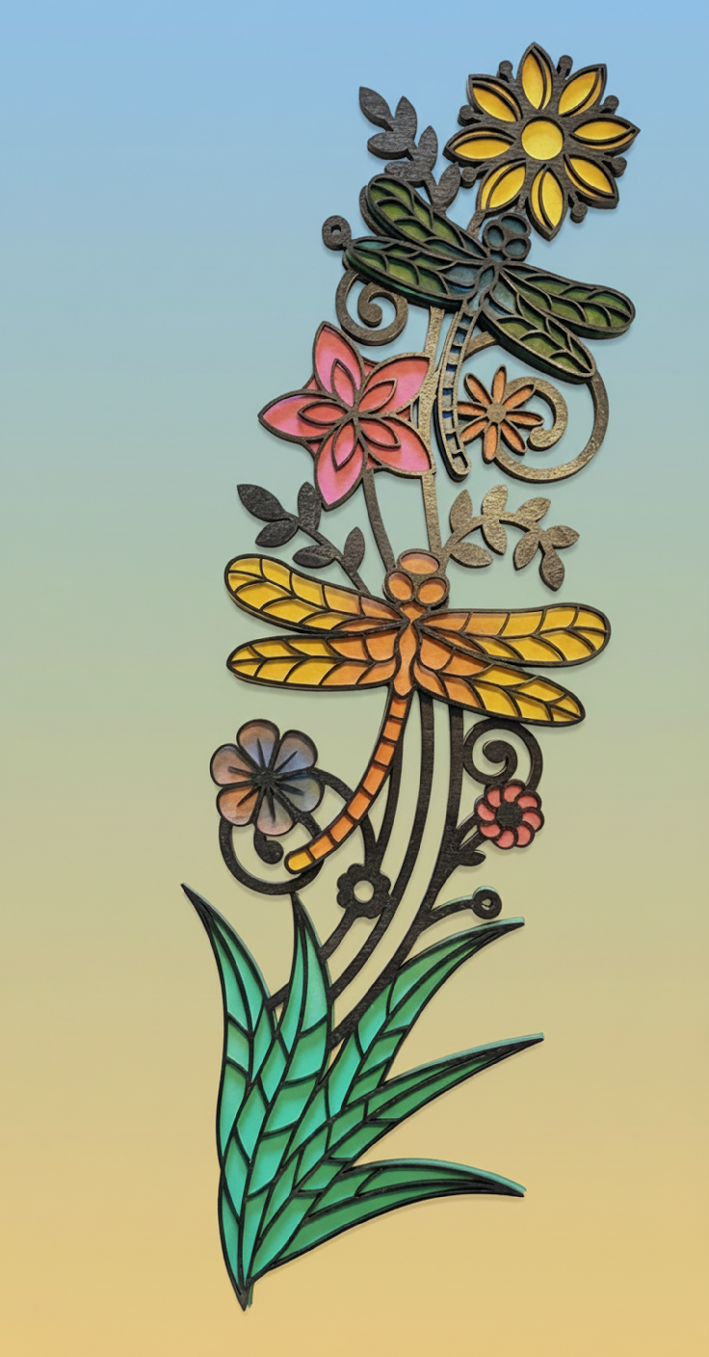 Dragonfly Garden Hanger v2