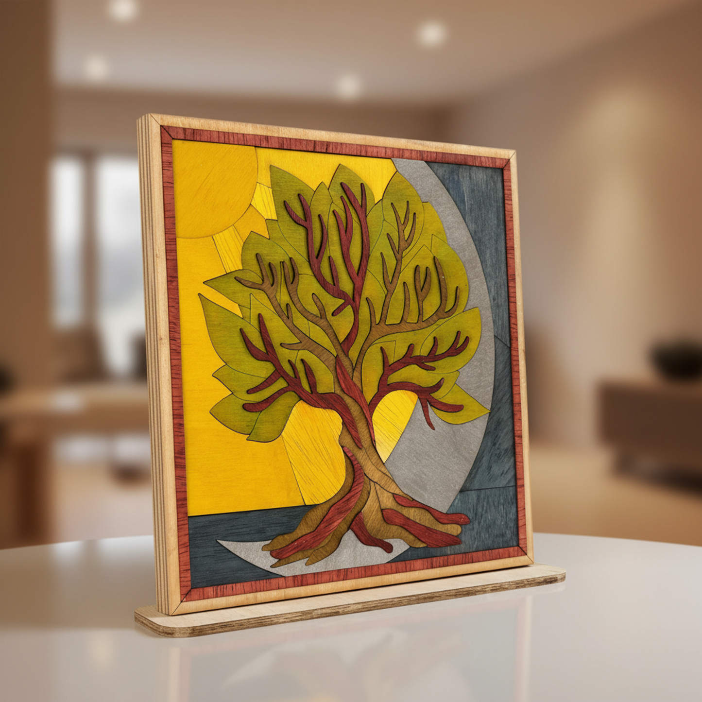 Twisted Tree of Life Shelf Decor